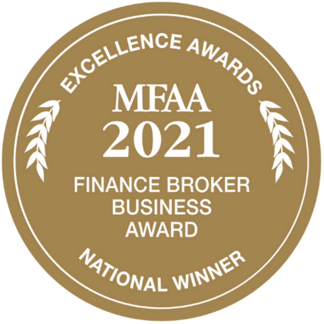 WINNER – 2021 – MFAA – AUSTRALIA BEST FINANCE BROKER BUSINESS AWARD