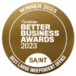 Winner Better Business Awards SA Best Large Independent Office